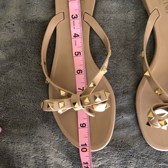SOLD——Valentino Rockstud Jelly Sandals - Picture 5 of 8